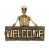 Skelett Welcome Schild